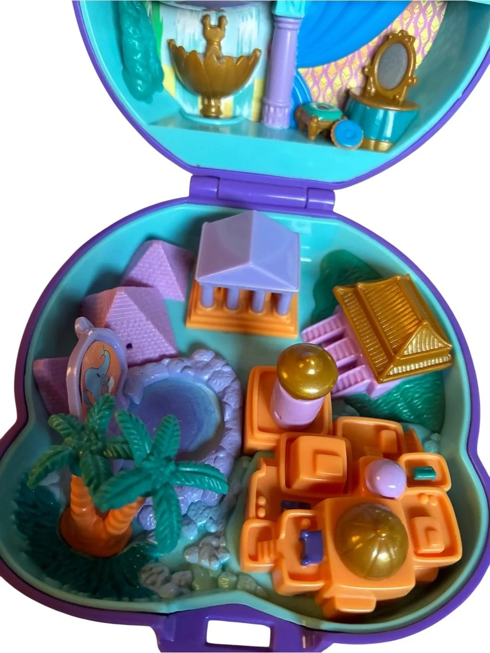 Polly Pocket Vintage Bluebird Toys Aladdin Complete Set Disney